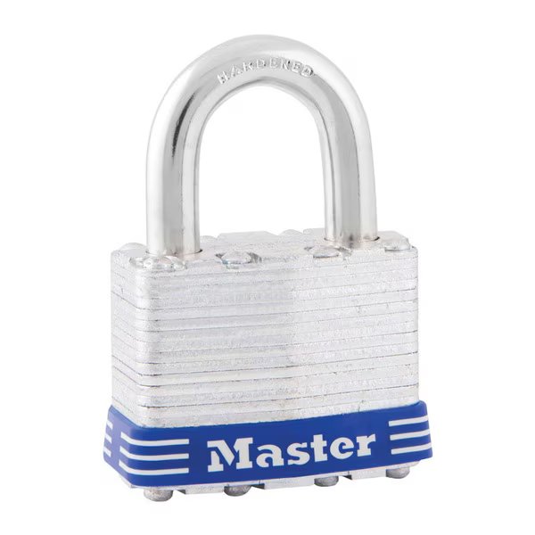 PADLOCK LAM STL 1-3/4